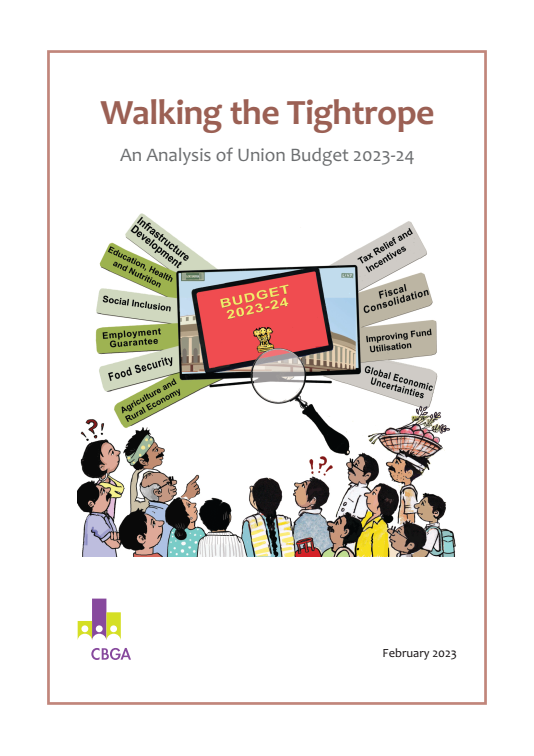 🧵Our #AnnualAnalysis of the #Budget2023 (Walking the Tightrope - An Analysis of Union Budget 2023-24) is live on our website. 
cbgaindia.org/wp-content/upl…