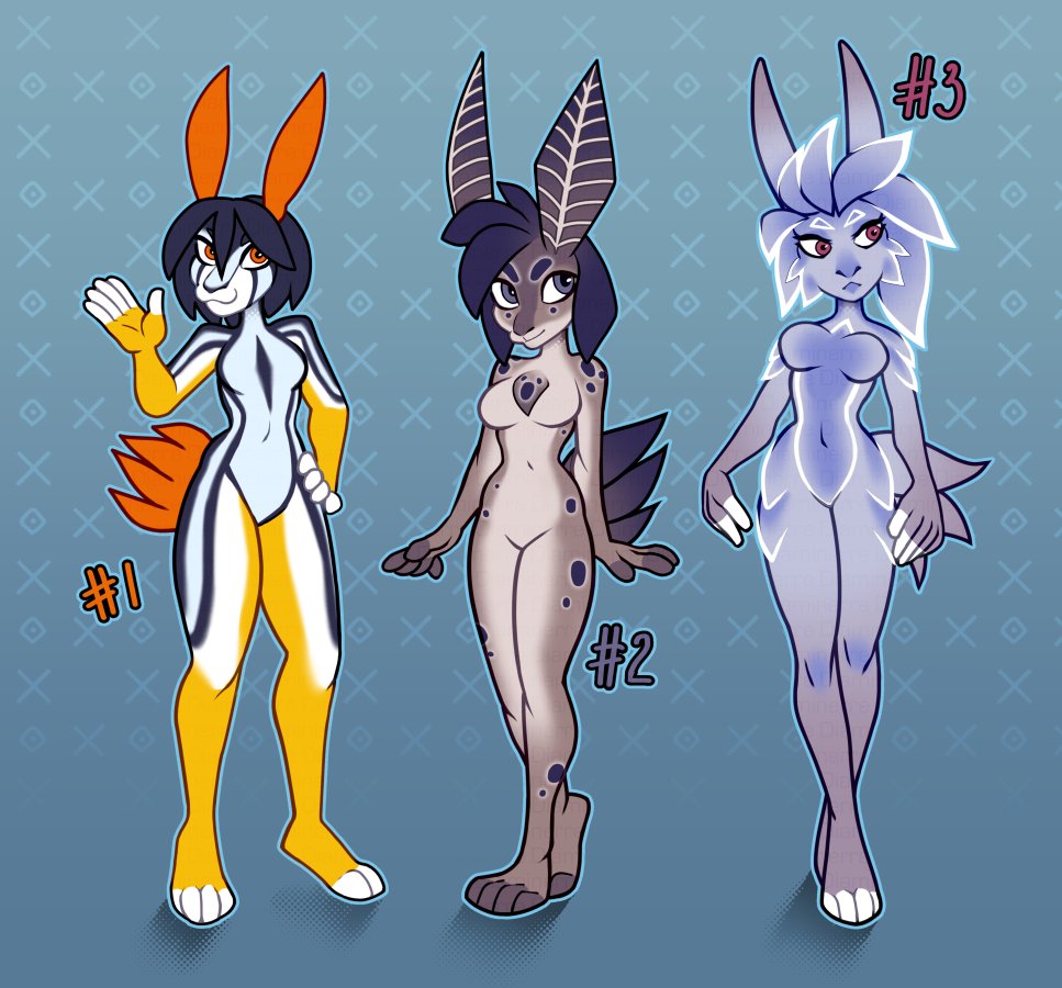 diaminerre's tweet photo. Sea buns!
$60 for each
+$10 for nsfw extra
+$60 for extra back view

#adoptable #anthro #furry https://t.co/LkOYTb8Fe3