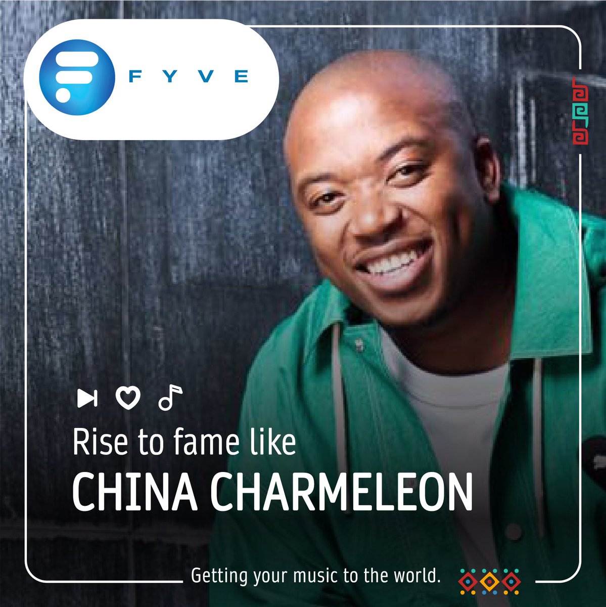 fyveworld's tweet photo. https://t.co/8bjqYRxTnv China Charmeleon is making is dreams of being famous come true with the help of FYVE. Upload your tunes to the FYVE app and rise to fame like China Charmeleon. https://t.co/bNwc2xzOu0