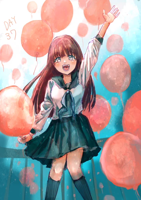 #100日チャレンジday37制服期間 