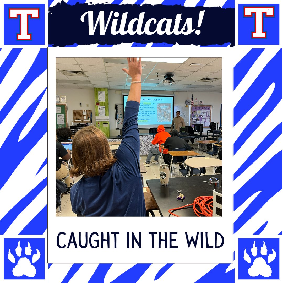 THS_Academics's tweet photo. Mr. Rushing was Caught In the Wild using strategies to ENGAGE ALL STUDENTS! https://t.co/36WzRtIHb0