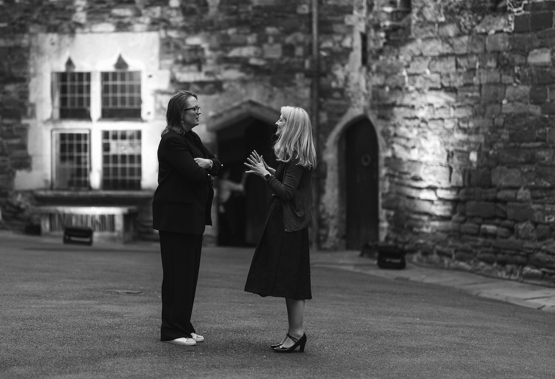 oasisevents's tweet photo. PRODUCTION: Deep in conversation with wedding planning royalty, @berkeleycastle venue manager and wedding expert Pippa Crossman.  We loved staging a majestic company event for @MandCoJewellers here.
 #companyevents #events #eventprofs #eventprofsuk #cotswolds #cotswoldevents https://t.co/S3nKoHAitG