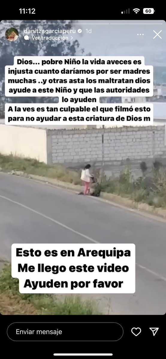Mor5Diaz's tweet photo. ⁦@MimpPeru⁩ porfavor lo vi y no encuentro reportes en ningún lado más , investiguen 😔😭😭😔 es en Arequipa. Ayudemos a este Niño !!! https://t.co/vKxd2xYIBC