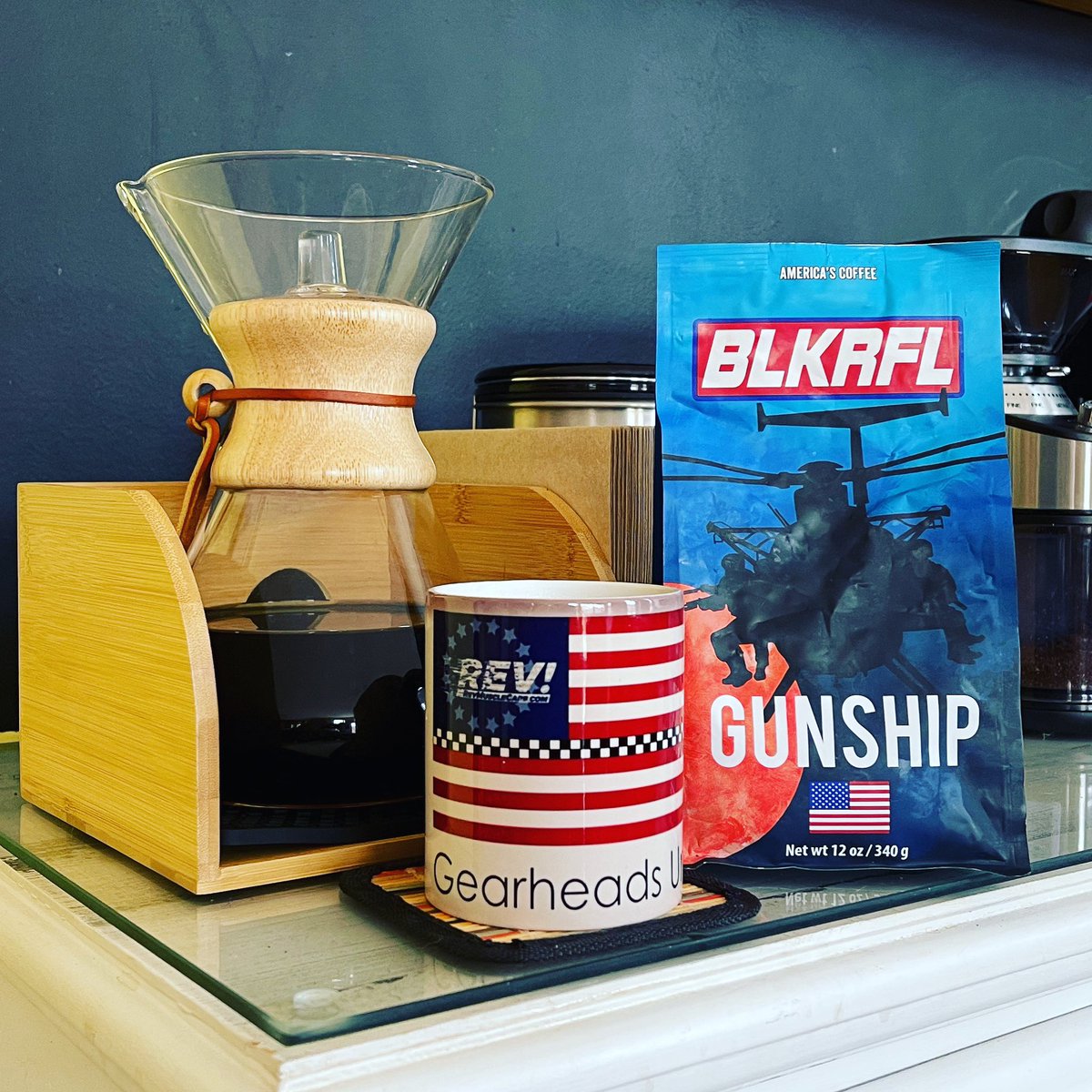 REVMuscleCars's tweet photo. We’ve got a new favorite Morning Brew here at REV! Thank you for the quick delivery.
#caffeineandoctane #carsandcoffee #coffee #blackriflecoffee #findwhatdrivesyou #aretesyndicate https://t.co/FbpwkXVi8K