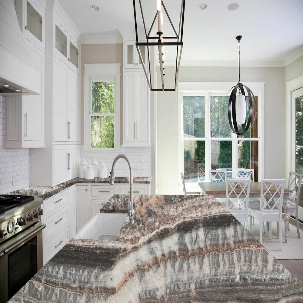 worktopscom's tweet image. Grey Bookmatch Onyx Vein-cut stone is a fascinating grey, black, white &amp;amp; gold mix stone that makes any kitchen royale &amp;amp; majestic.

Call us at 0330 113 5868
work-tops.com/products/grey-…

#greybookmatchonyxveincut  #bookmatchstone #greykitchen #onyx #onyxkitchen #worktops #kitchendecor