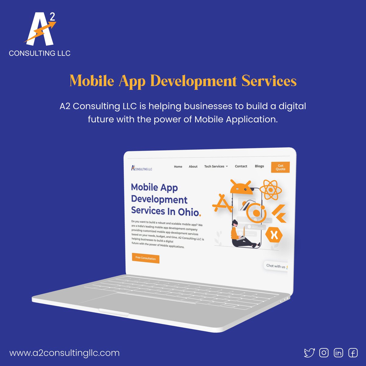llc_a2's tweet image. #Mobiledevelopment is one of the most important aspects of any business.
We provide a #mobiledevelopmentservice that can help your business grow and succeed. You can create high-quality applications with #A2consultingLLC
Contact us: a2consultingllc.com/mobile-app-dev…
#A2CLLC