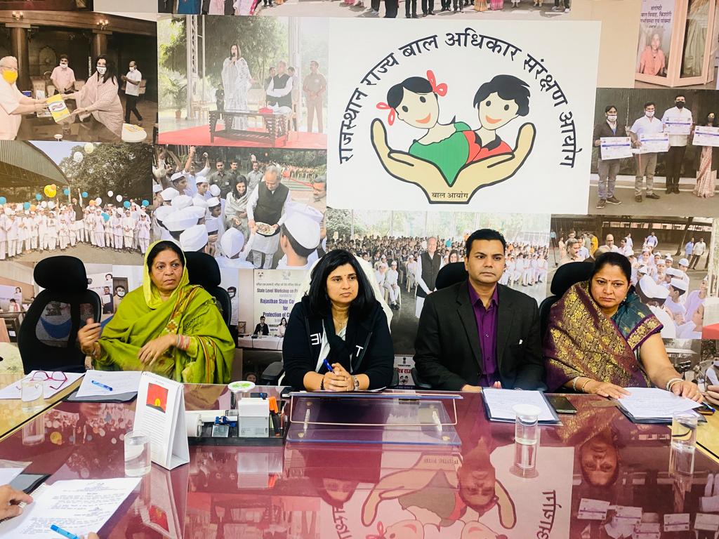 rscpcr's tweet image. बाल आयोग अध्यक्ष श्रीमती संगीता बेनीवाल जी की अध्यक्षता में आयोग की फुल कमिशन की बैठक आयोजित हुई..
बैठक में  ‘परीक्षा पर्व’ की पूर्व तैयारी को लेकर चर्चा की गयी..
बाल आयोग के माननीय सदस्यगण मौजूद रहे ।
@RajCMO
@SangeetaBeniwa3 
@SangeetaGarg_ 
@shiv_naga 
@AkhilNSJaipur