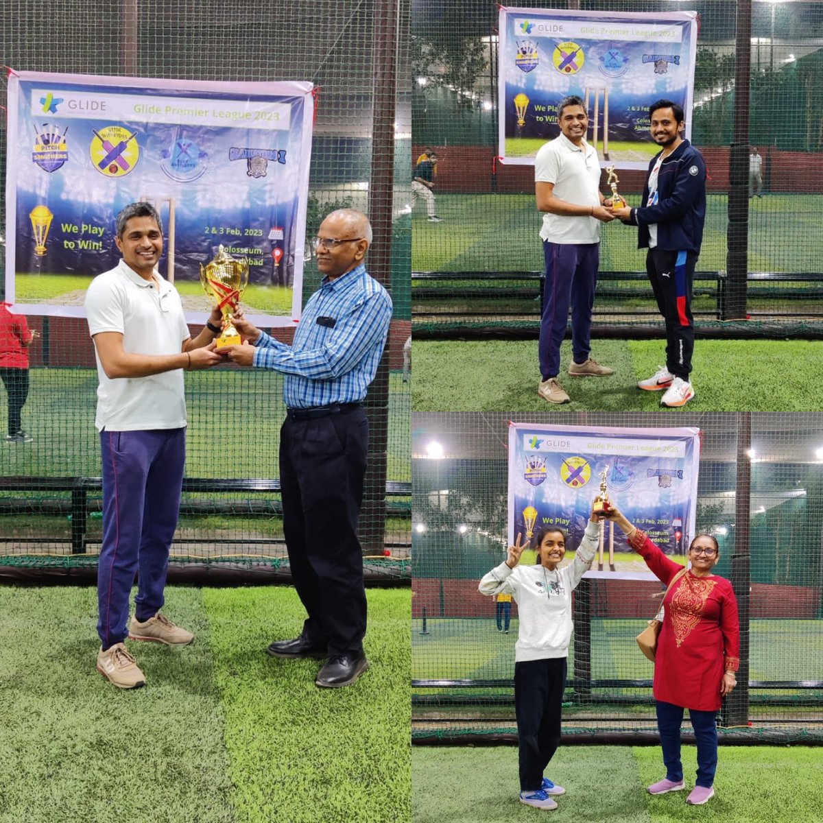 glidemtech's tweet photo. Glide Premier League 2023  🏏 🏆 

Team Sports are always a good idea for team bonding. Glide Team members enjoyed playing crucial matches in GPL. 

Kudos to all the Players!

About our #companyculture &amp; #currentopenings at https://t.co/D06mpckn5G

#Cricket #BoxCricket #Ahmedabad https://t.co/ZgRqoJwqxn