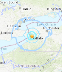 pathammer's tweet photo. From the USGS... 3.8 quake with an epicenter in West Seneca. @WGRZ https://t.co/b0pRe5ebjo