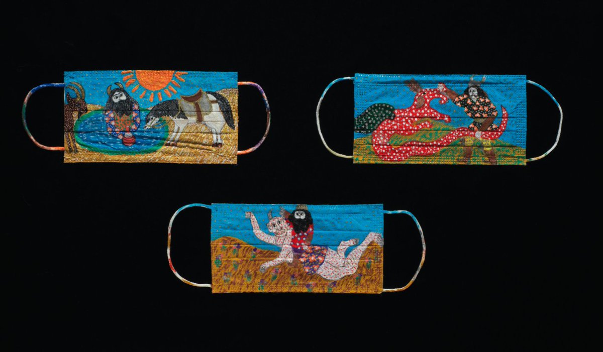 Really fascinating: «Clothing the Pandemic: A Virtual Exhibition of COVID-19 Face Masks from Around the World» <a href="/ICOMCostume/">ICOM Costume</a> clothingthepandemic.museum