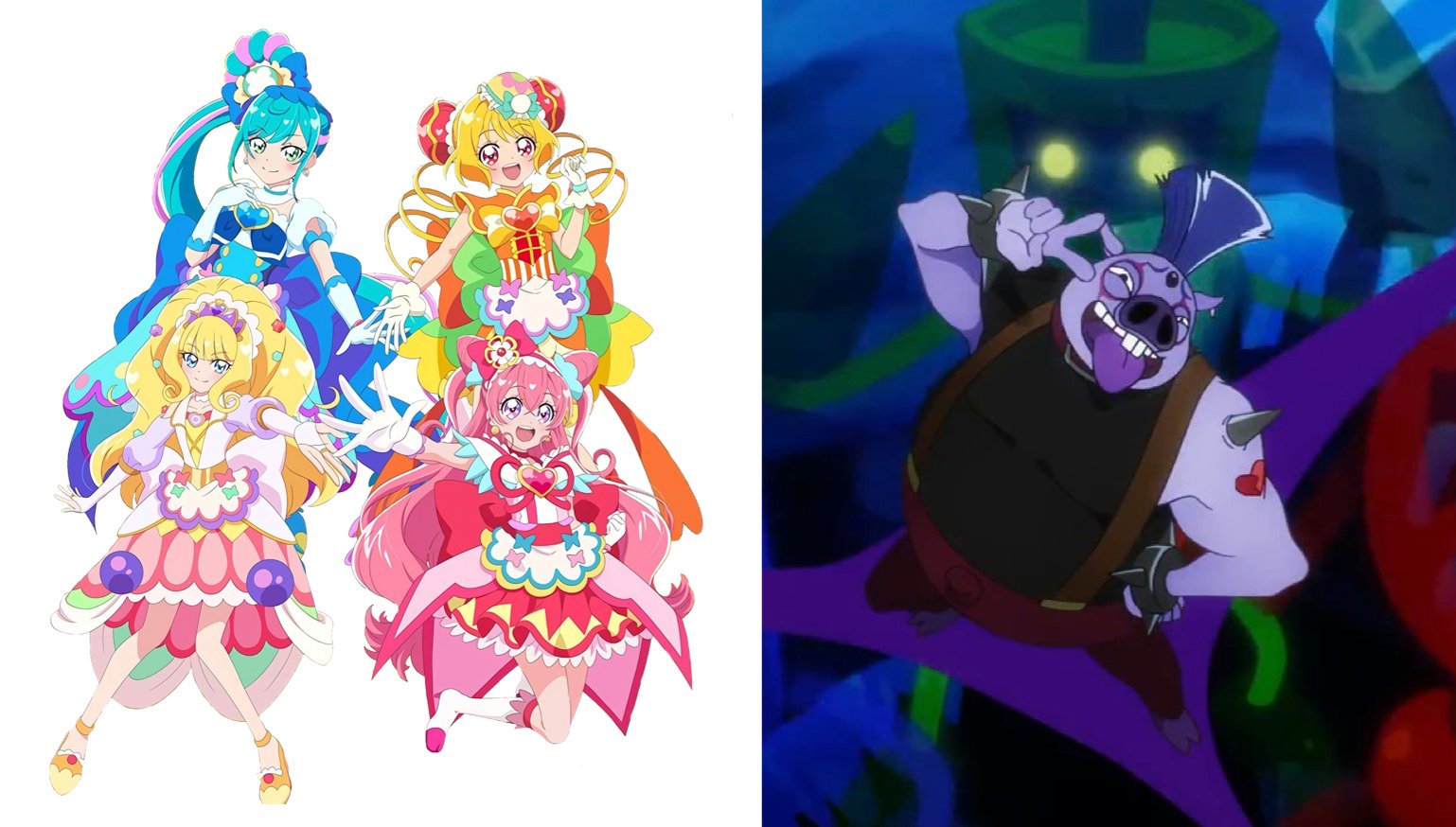 Cure Meme Riceposting on X: Did you know? The F in Precure All
