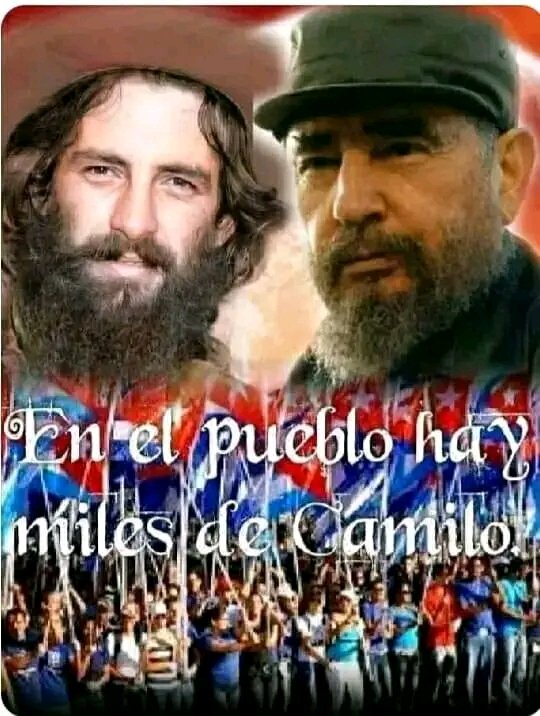 Saben porqué #CamiloVive ???
Porque en #Cuba hay millones de Camilo.