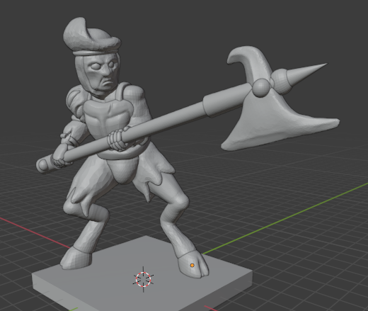 A noble soldier of the empire, corrupted by ambition, the machinations of things malign or simply a cruel circumstance of birth.

Show it no mercy.

#WFRP #warhammerfantasy #3Dprinting