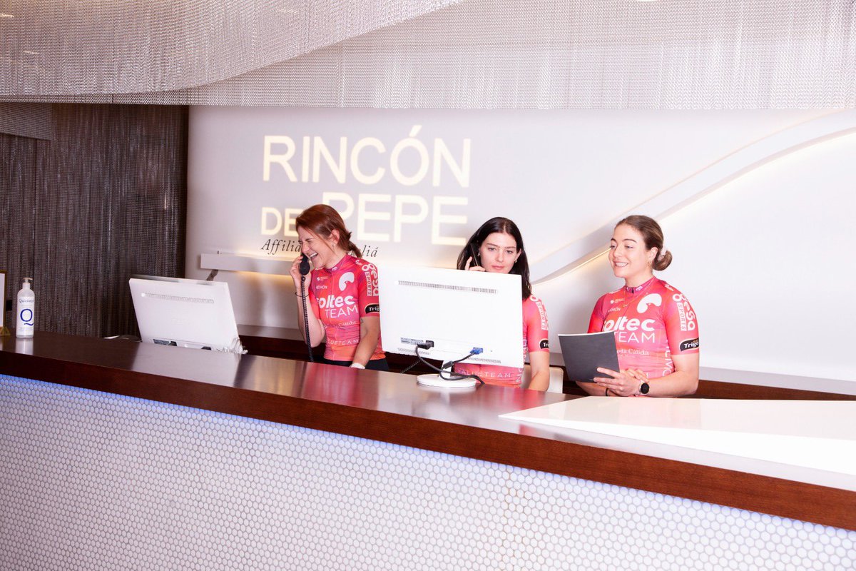 Gracias @RinconDePepeMu por cuidarnos tanto durante la concentración del equipo ciclista femenino Soltec Team Costa Cálida.
