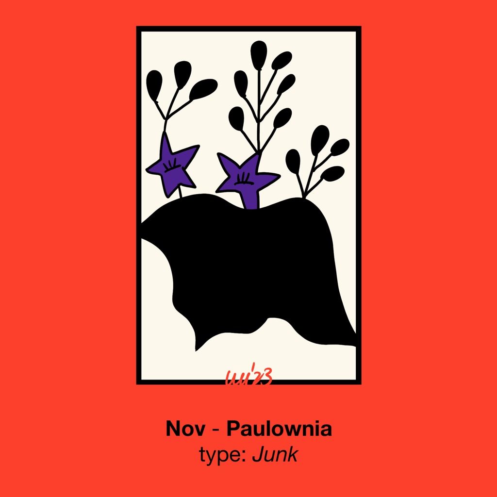 sommattuu's tweet image. #cardgame #GoStop Nov - Paulownia - Junk
#timelapsedrawing: tiktok.com/@sommattuu/vid… 
#drawing #illustration #cartoon