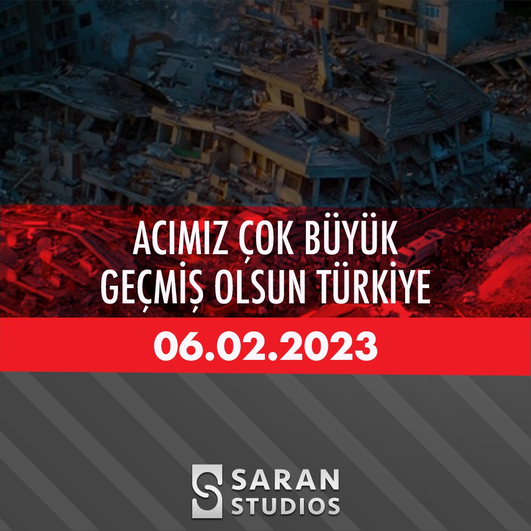 Kahramanmaraş’ta meydana gelen ve birçok ilimizde hissedilen depremde hayatını kaybeden vatandaşlarımıza Allah’tan rahmet, yaralı vatandaşlarımıza acil şifalar diliyoruz.