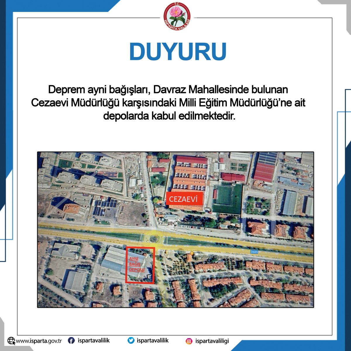 ISPARTAVALILIK's tweet photo. https://t.co/zNZ4wGySJN