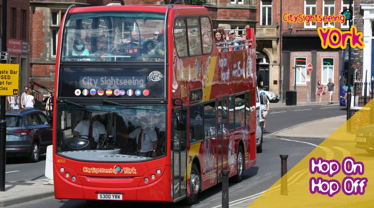 yorksightseeing's tweet photo. 💸 Get £3 off your tour ticket when you buy a @yorkbus #Coastliner or #CastleLine ticket

🙋 You can get your ticket from our friendly salespeople or on City Sightseeing buses

☺️ Explore at your own pace - use your #Coastliner or #CastleLine ticket on any one day within 7 days! https://t.co/neVBfkej2s