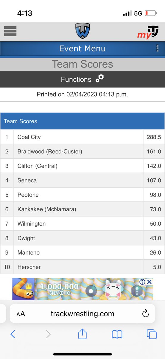 Regional Champions - today was a good day