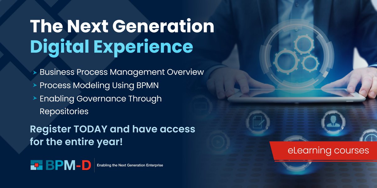 Start the year off with full access to our BPM eLearning courses ... Register TODAY and have access for the entire year!

bpm-d-academy.learnworlds.com

#eLearning #BPM_D