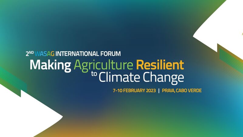 AGRIWATER_'s tweet photo. The 2nd edition of the Global Framework on Water Scarcity in Agriculture (WASAG) forum is about to kick off! 💧

The event, held in Cabo Verde but available online, will start tomorrow. Attend online for free by registering through this link: https://t.co/inwBEevh2D 
#wasag https://t.co/X2LKK2fTQl