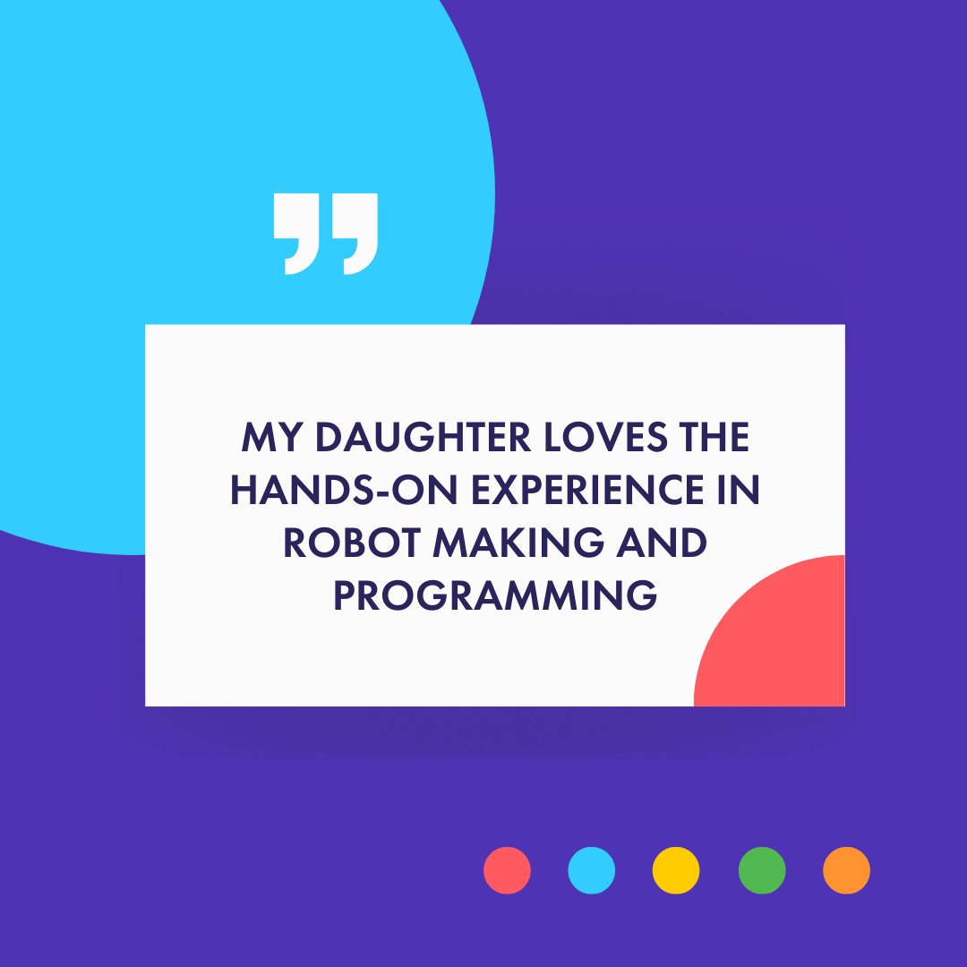 blueshiftcoding's tweet image. By letting us know how we're doing, we're able to better meet all of your coding & robotic needs! Whether your BlueShift experience has included holiday camps, after-school clubs or private tuition, share your stories with us on Trustpilot!
bit.ly/3wRwzWC
#STEMLearning