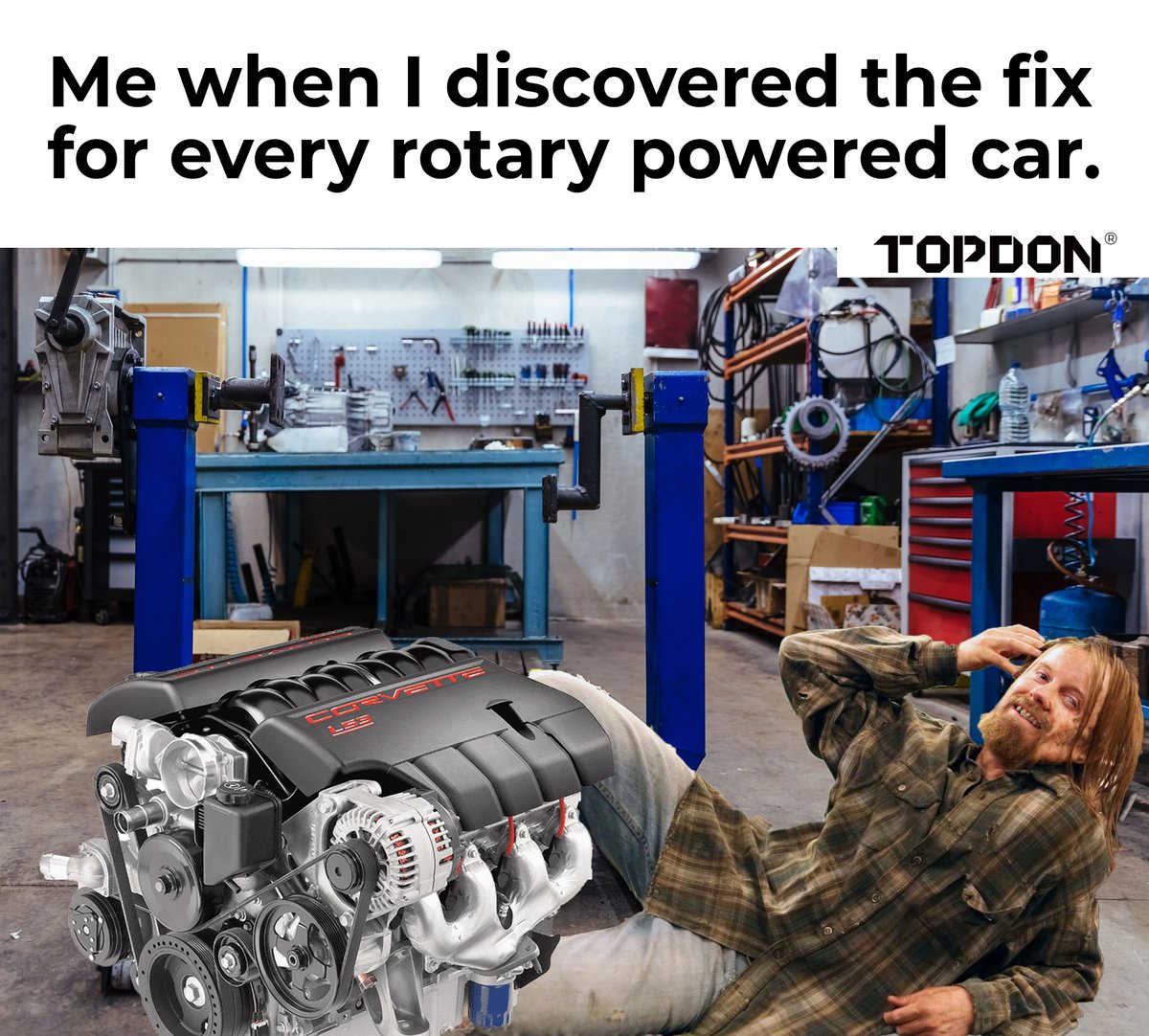It's just that easy.

#TOPDON #memes #rotary