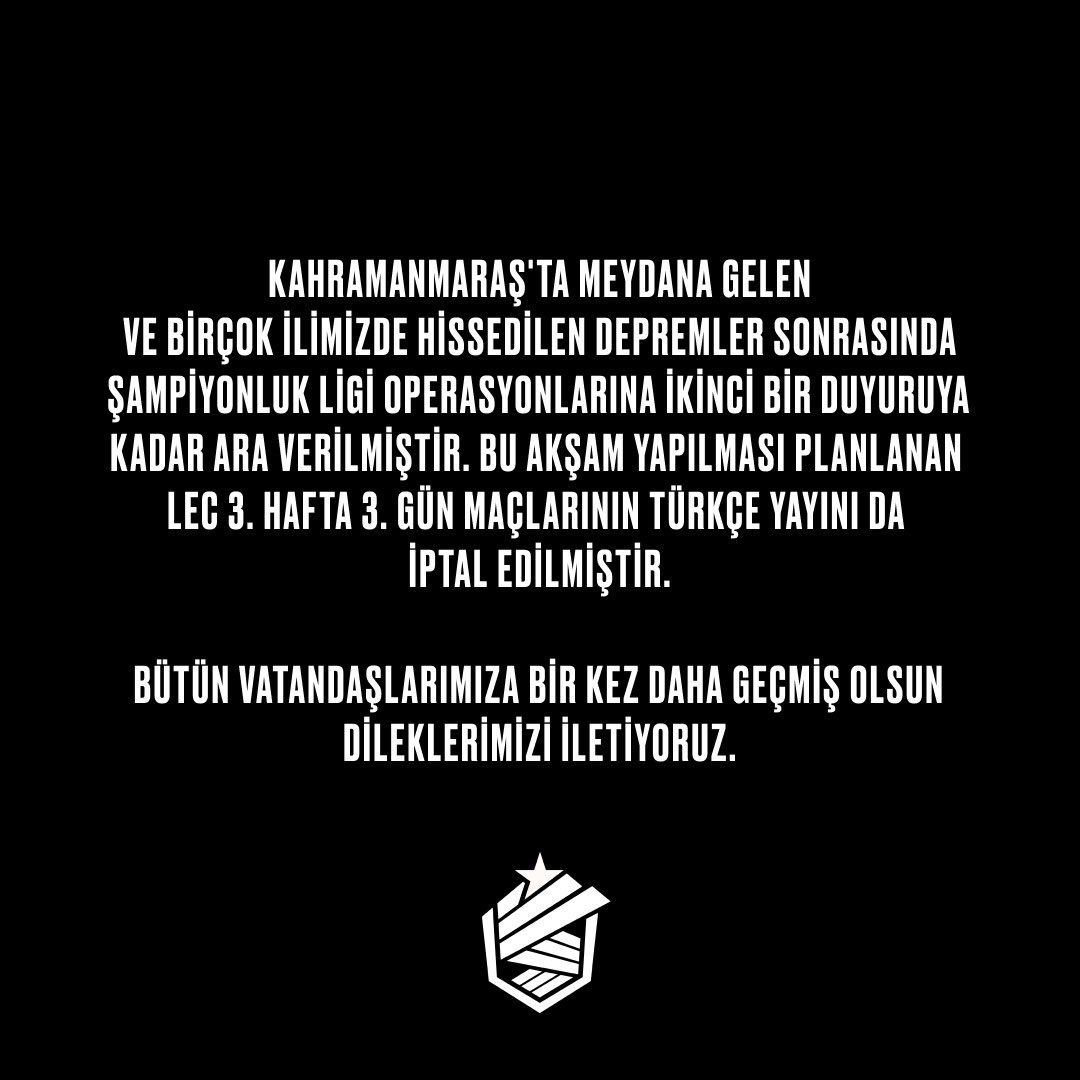 [外絮] Nisqy、113、BrokenBlade 為土耳其祈福