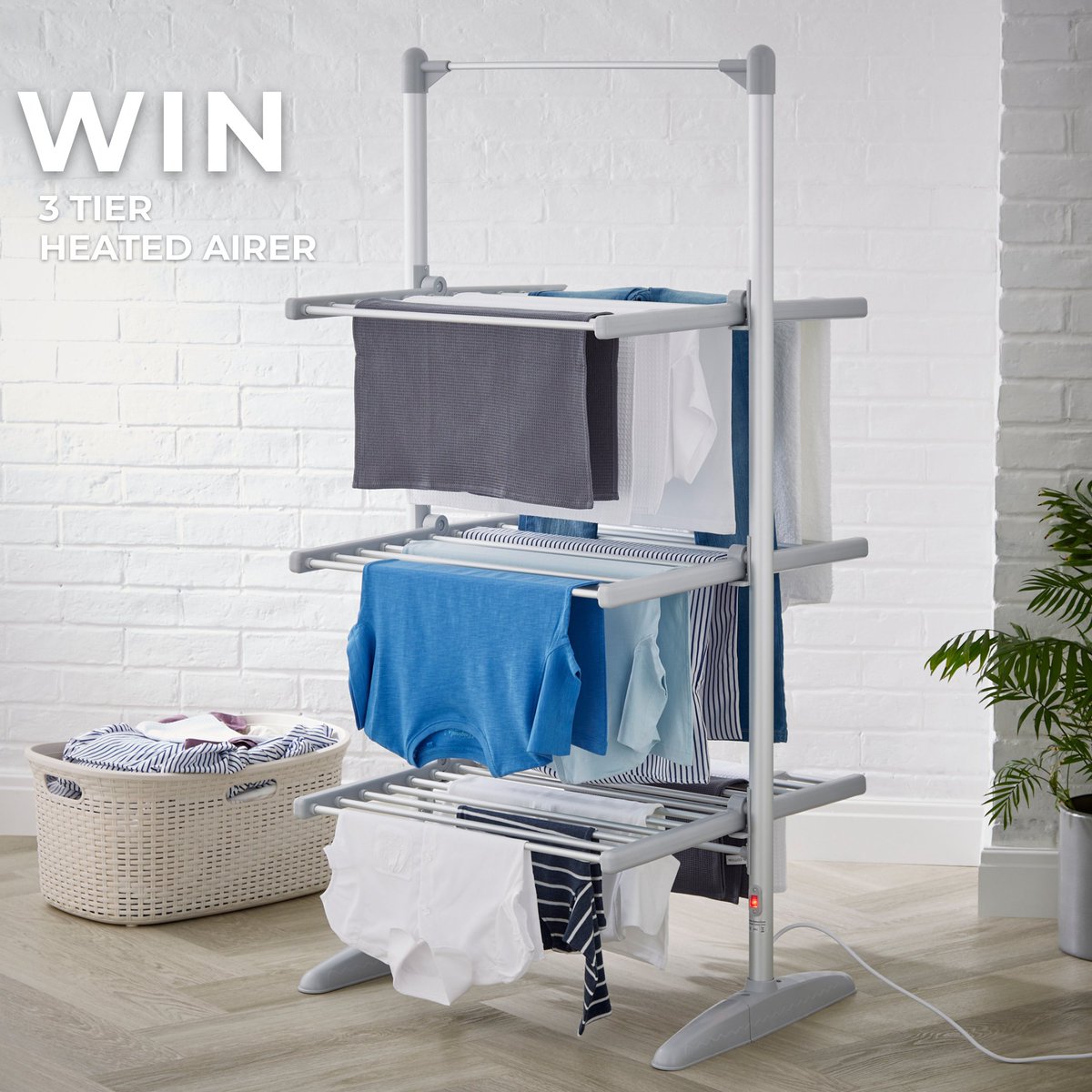 SwanBrandUK's tweet image. ⚠️ FLASH GIVEAWAY ⚠️

ONLY 2 HOURS TO ENTER‼️ 

We are giving away our BRAND NEW 3 Tier Heated Airer to one lucky winner!🥰

Follow the steps below to enter:
📲 Follow us @swanbranduk
❤️ Like this post
✨ Tag a friend and use #SwanFlashGiveaway 

GOOD LUCK!