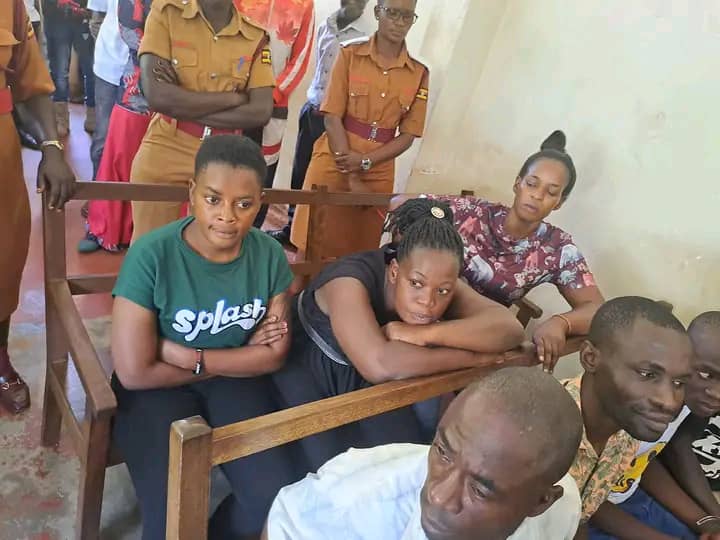 DavidLRubongoya's tweet photo. Today, our comrades who were arrested for attending a prayer event in Jinja two weeks back were in court. The 13 came with hope their bail application would be heard, but it wasn't. The matter was adjourned to Wed 8th. They were further remanded to Kirinya. The price of freedom! https://t.co/luhBsE3unR