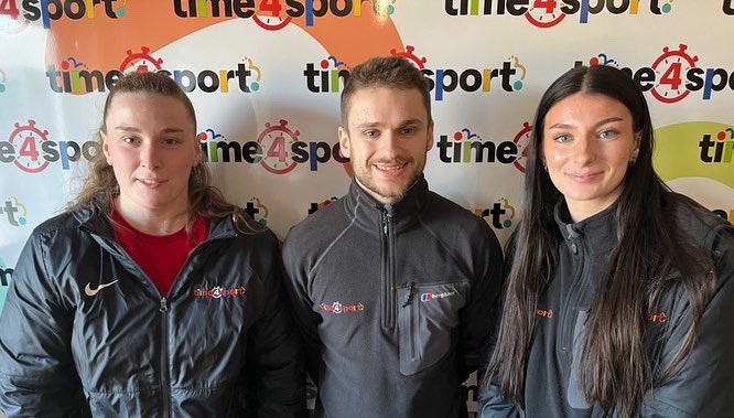 Time4SportUK's tweet photo. Jordann, James and Elise contribute a huge amount to the work we do at Time4Sport, we love having them as part of the team and we are very proud of them! 👏

#apprenticeships #apprenticeshipsweek https://t.co/wWVTpT0Vxe