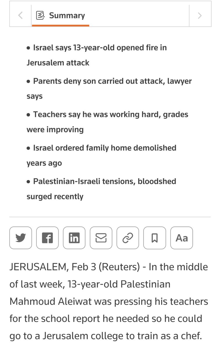 PreOccupied Territory on Twitter "RT omriceren Reuters writing about