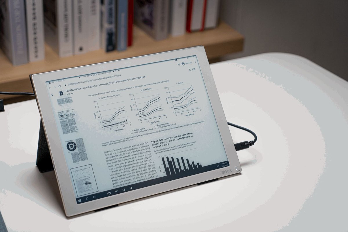 OnyxBoox's tweet photo. "Say goodbye to eye strain and hello to productivity with our Eye-Friendly E Ink Monitors #BOOX #Mira and #MiraPro! They are perfect for work and study.  Learn more at https://t.co/3WUvx0ww2x

 #EyeFriendlyMonitor #ePaperTechnology #WorkFromHome #StudyInComfort https://t.co/7dL01tP2Ok