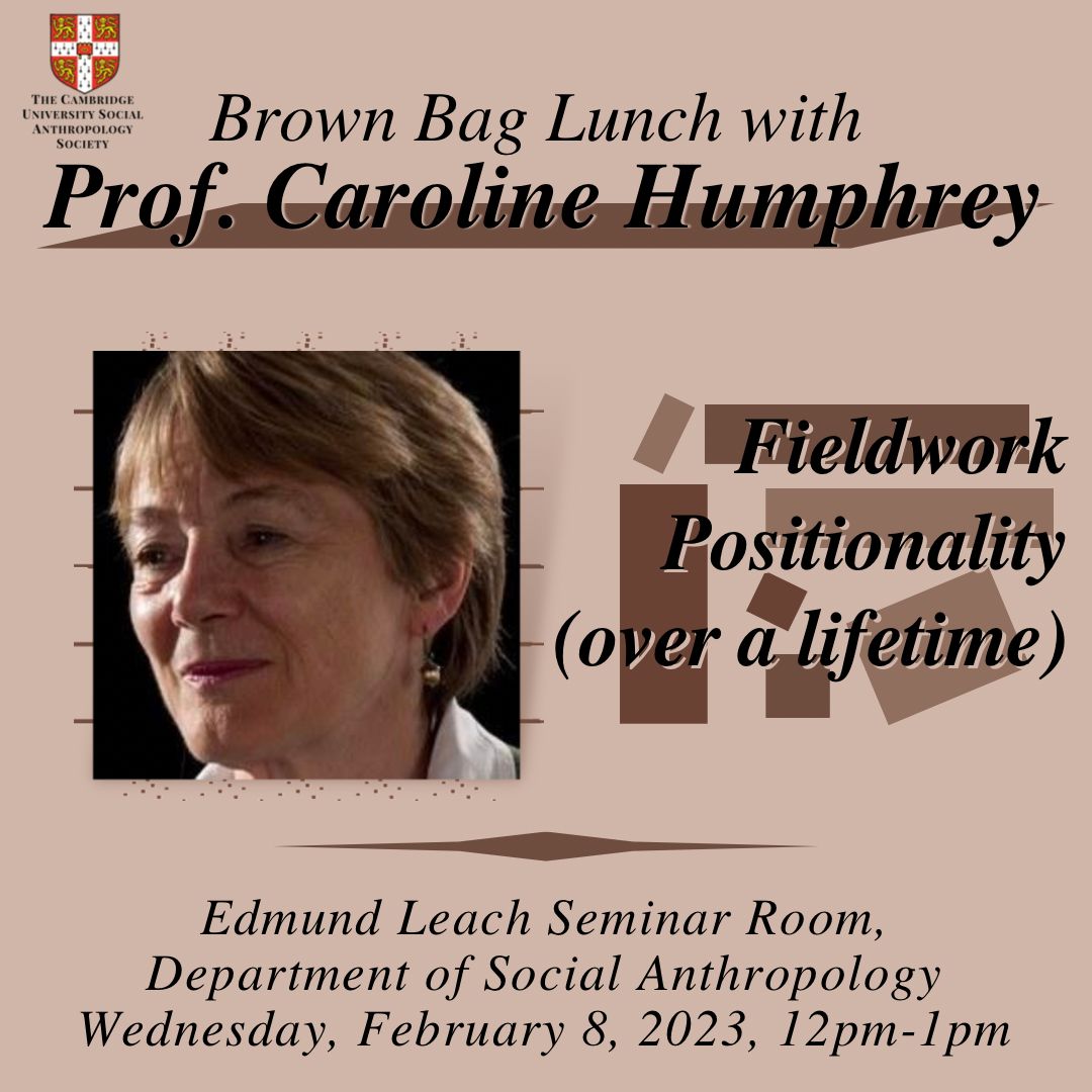 Cambridge University Social Anthropology Society tweet media