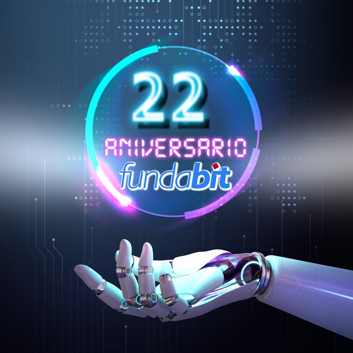 ¡Feliz aniversario!
Con alegría celebramos 22 años impulsando la inclusión tecnológica desde los Centros Bolivarianos de Informática y Telemática, para que nuestros niños, niñas y adolescentes tengan una educación tecnológica gratuita y de calidad
#22AñosDeRevoluciónTecnológica