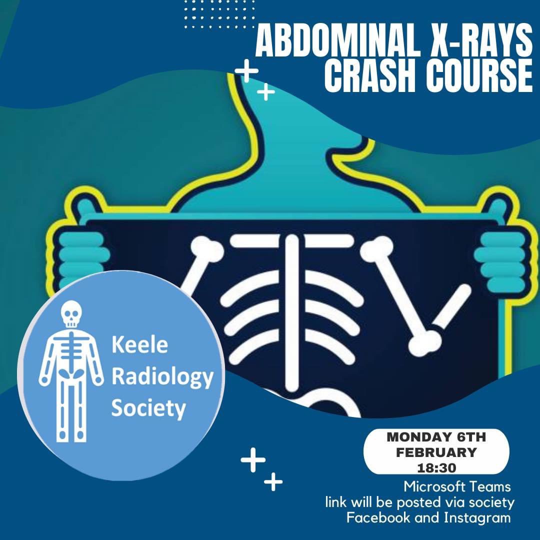 Crash Course: ABDOMINAL X-RAYS 6:30PM TONIGHT VIA MS TEAMS.  teams.microsoft.com/l/meetup-join/…