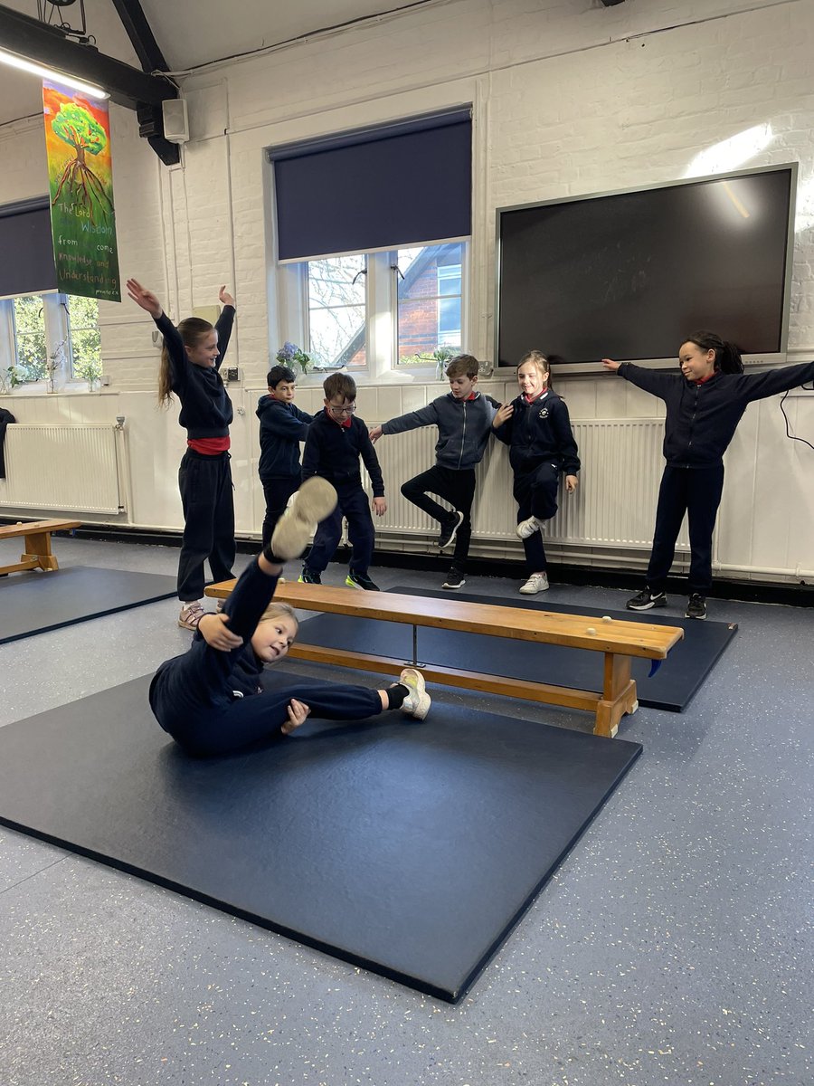 St. Paul's CoE Primary School on Twitter "Performing our gymnastics