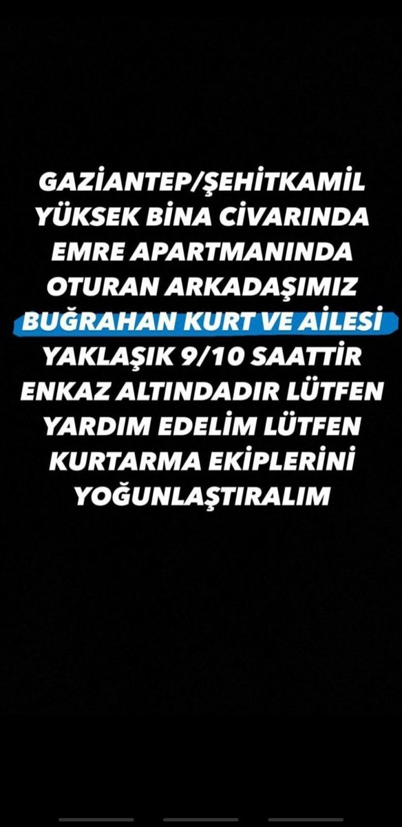 c_alisatim's tweet photo. @AFADGaziantep 
#depremgaziantep https://t.co/6JBpkfd1pe