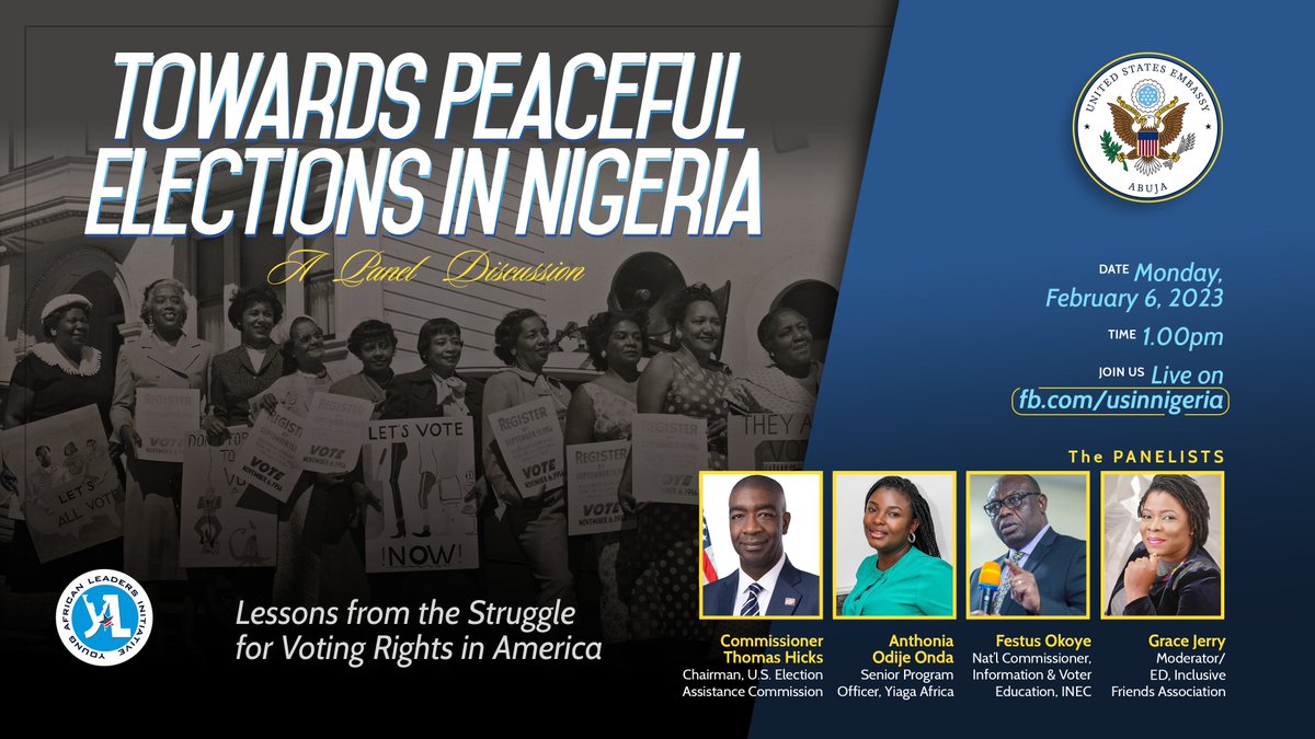 U S Mission Nigeria On Twitter Please Join The Discussion Which Is