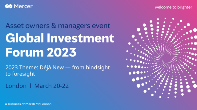 You won't want to miss this year's event in London bringing together #investments colleagues, industry experts and other influential thinkers for an insightful look at the forces affecting the #investment industry. Mark your calendar! #investing #MercerGIF bit.ly/3HZM84W