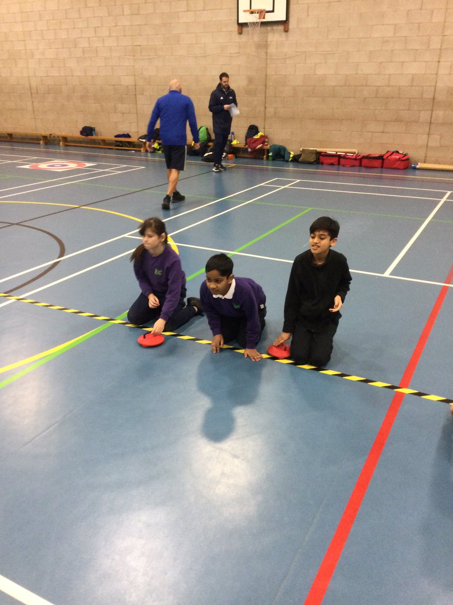 EllesmerePE's tweet photo. West leicester Kurling champions @EllesmerePE @EllesmereLeic. Thanks to @HazelSchool and @InspireTogeth3r for a great competition. On to the Level 3 finals we go. #champions #kurling #disabilitysport https://t.co/nna8IgLV4B