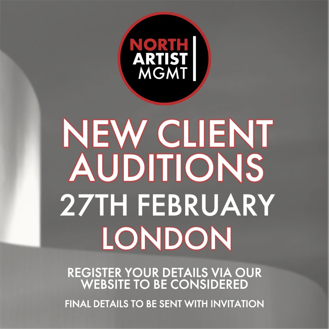 NorthArtistMgmt's tweet photo. 🚨CALLING DANCERS AND/OR MUSICAL THEATRE PERFORMERS...
-
We are looking for Dancers and/or Musical Theatre performers to join our books. Join us in February for a day of audition-based sessions for us to meet you in the room. 
-
Please register via our website to be considered 🎭 https://t.co/xFnKbUoyF0