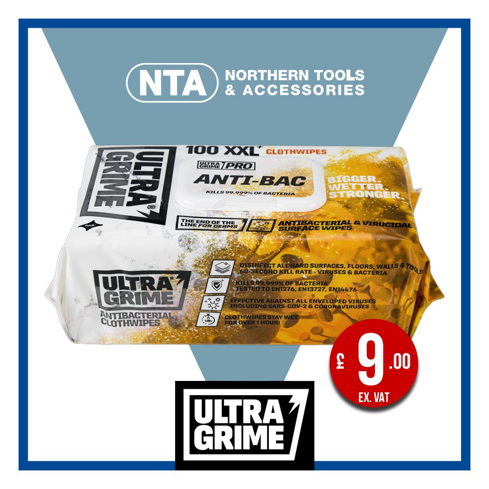 NorthernTools's tweet image. Dust off and wipe down, the weekend is almost here! 👇

crossling.co.uk/ultra-grime-an…