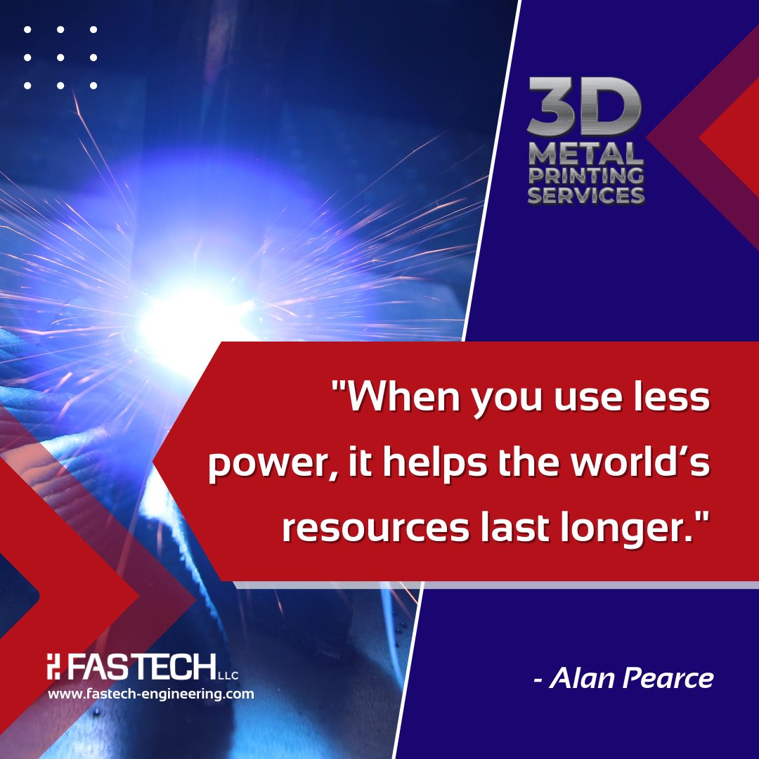 Fastechllc's tweet image. When you use less power, it helps the world’s resources last longer. 

With our #wirearcadditivemanufacturing Technology, we are capable of printing pieces of huge dimensions.

#3Dmetalprinting #3dprintedparts #waam #waamtechnology #wirearc