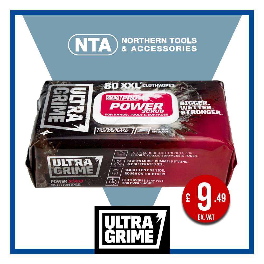 NorthernTools's tweet image. Scrub away and carry one with these great deals! 👇

crossling.co.uk/ultra-grime-po…