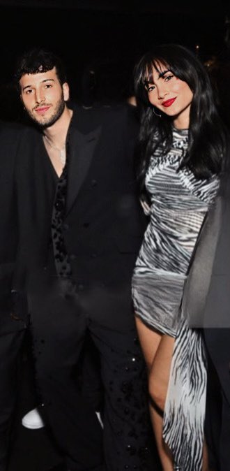 GracVanDien's tweet photo. Aitana y Sebastián Yatra en la fiesta after Grammy de Universal. 🖤 https://t.co/qtdos252Sz