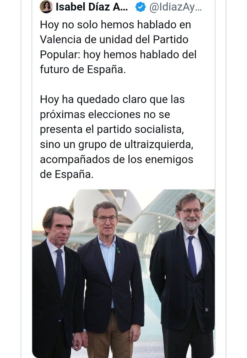 Malfica501's tweet photo. #AR6F Claro que sí Isabel Ayuso, he aquí el futuro de España...un futuro progresista, moderno e innovador https://t.co/vkOmpHreVU
