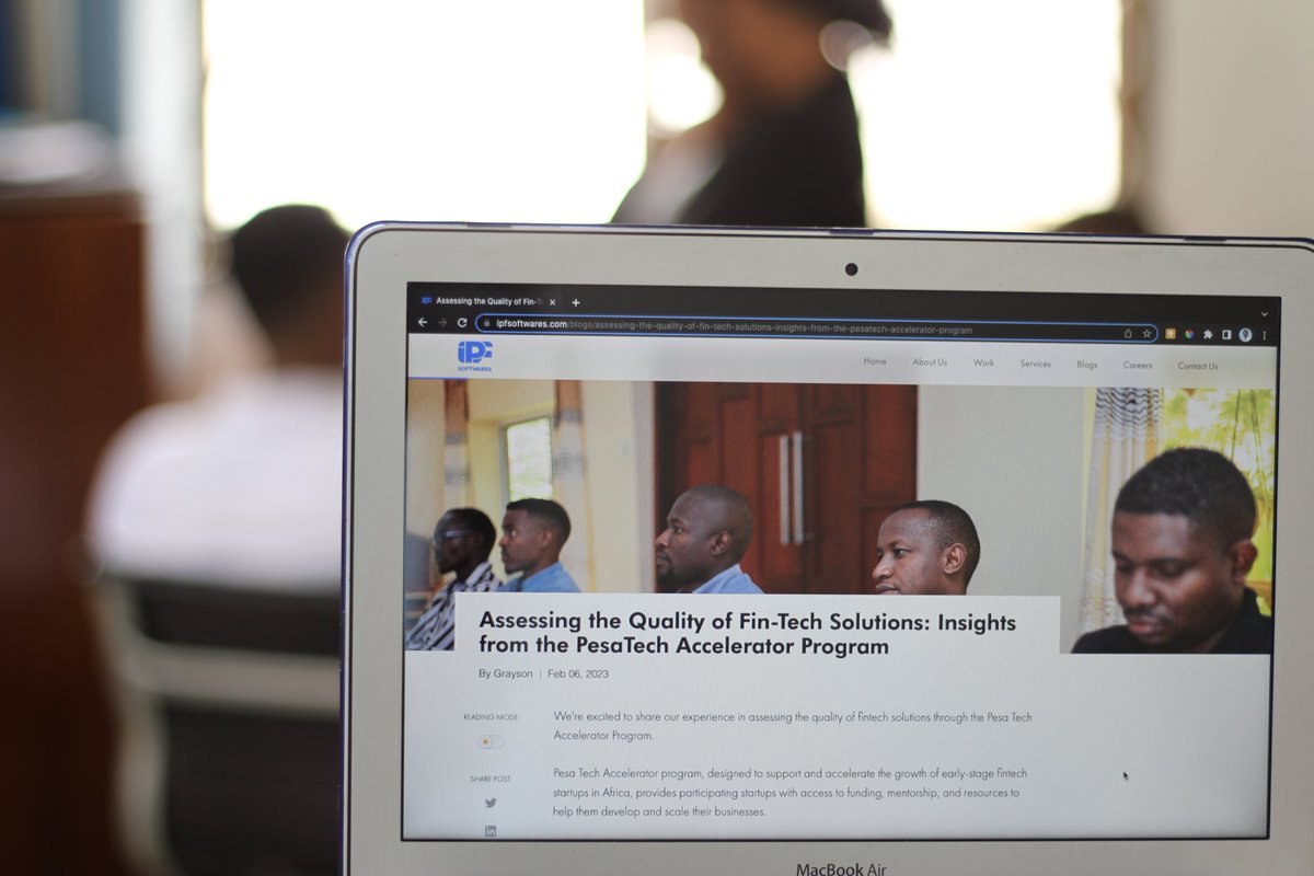 ipfsoftwares's tweet photo. Stay tuned!💥 We're about to share our latest findings with you.

Get ready to take your understanding of #FinTech solutions to the next level.🆕 #NeverStopSharing

@PesaTechAfrica @UNCDF @VenturesSahara https://t.co/EKyurnQTfB