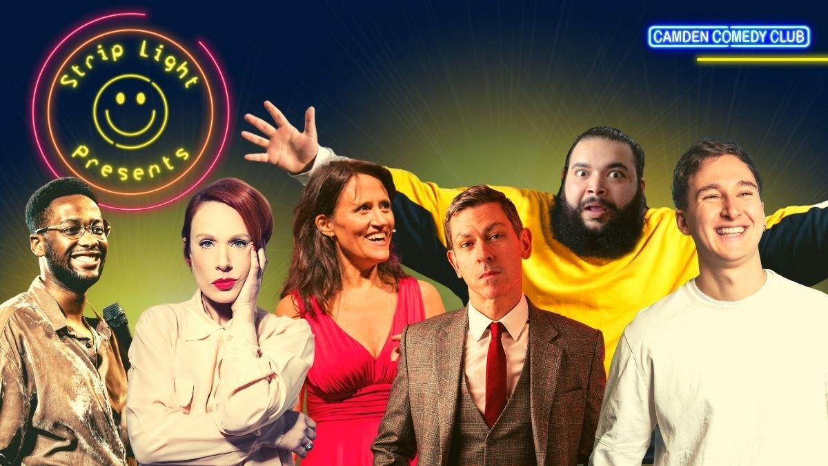🪩 Strip Light Productions #14 🪩
Ft. <a href="/tadiwamahlunge/">Tadiwa Mahlunge</a> <a href="/sarabarron/">Sara Barron</a> <a href="/ninaconti/">Nina Conti🪼</a> @DavidMillsDept <a href="/lord_rajj/">Raj Poojara | Comedian</a> <a href="/hawleyjacob/">Jacob Hawley</a> 
📅 09.02.23 🏡 <a href="/CamdenComedy/">Camden Comedy Club</a> 
listings.camdencomedyclub.com/events/2023-02…