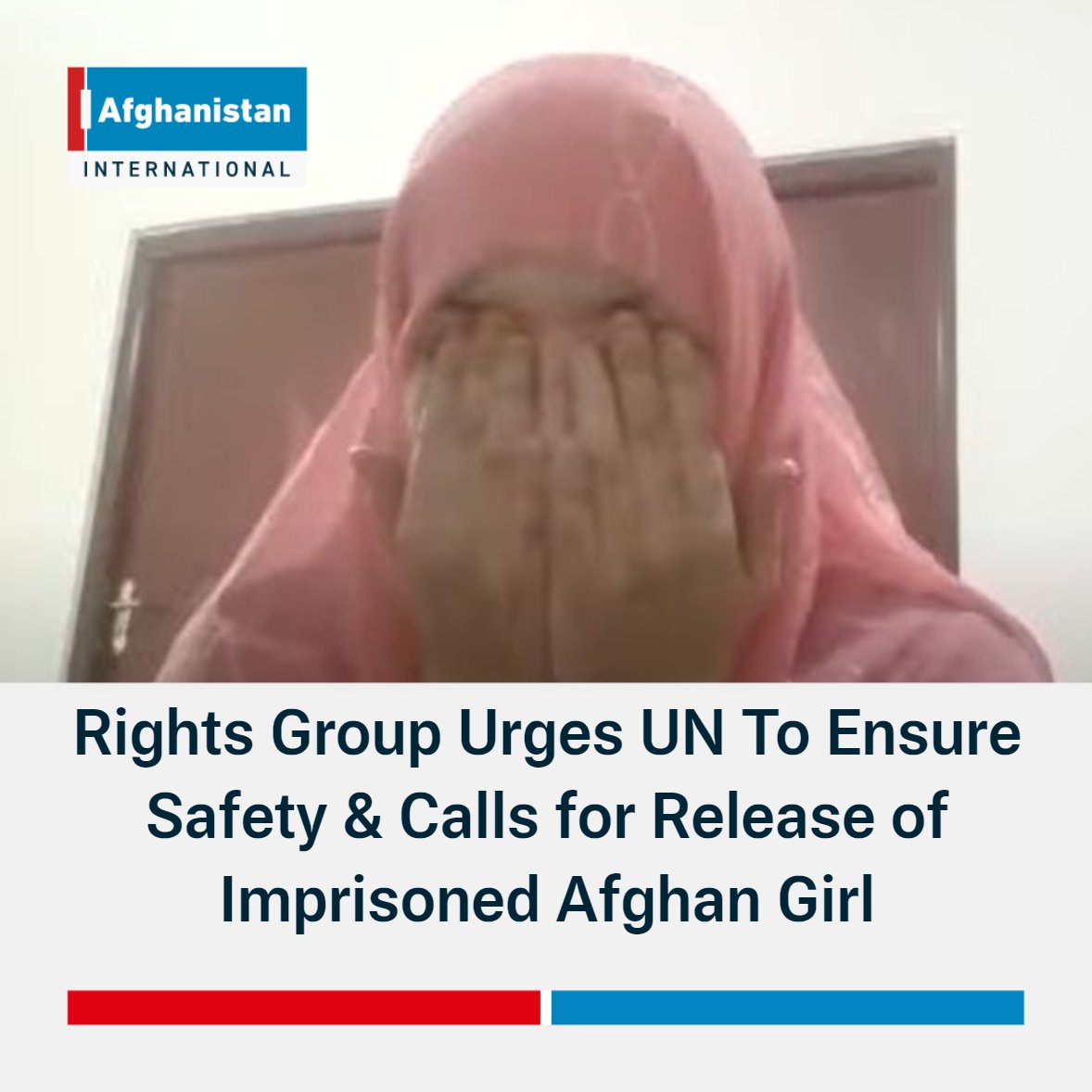 Afghanistan Independent Human Rights Commission (AIHRC) has urged the United Nations to ensure the safety and called for the release of the Afghan girl Elaha Delawarzai. AIHRC described Taliban's behaviour towards Delawarzai as 'inhumane'.